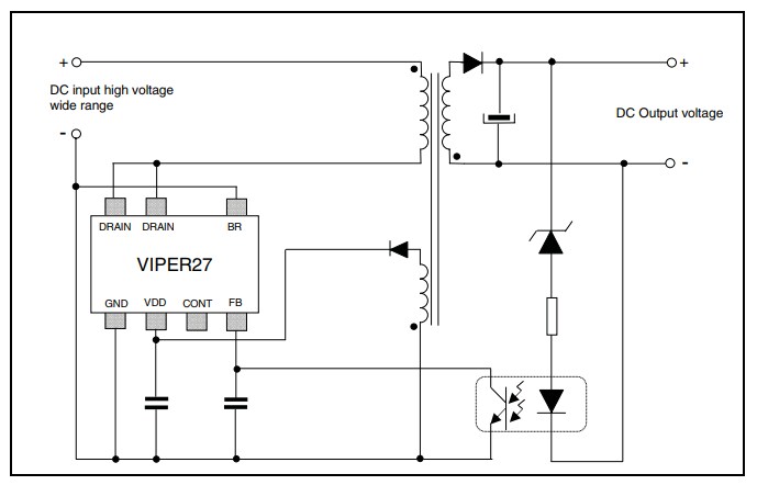 STMicroelectronics VIPer27 Off-Line High Voltage Converters